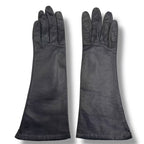 Hermes Gloves Leather Black 6.5 — view 2