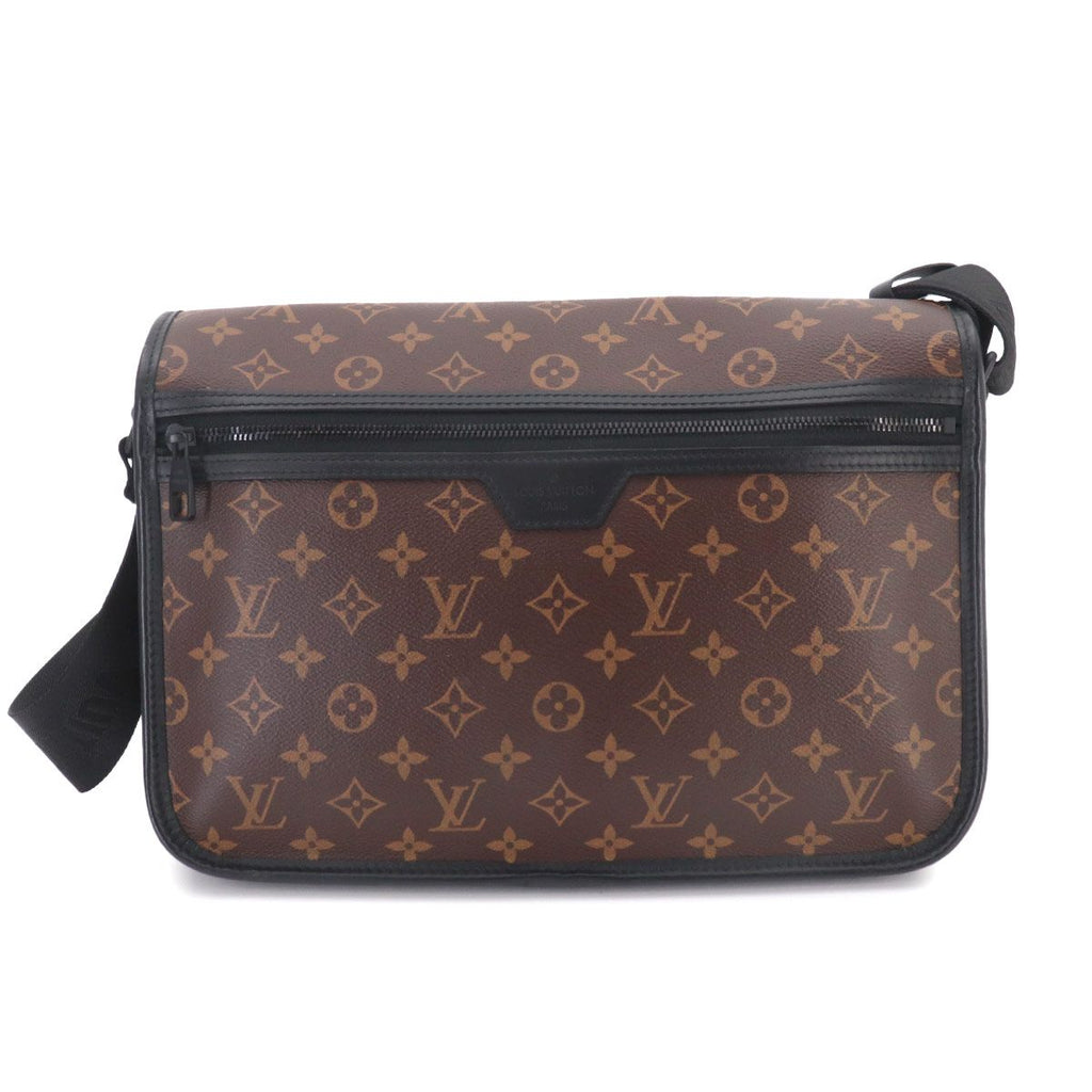 Louis Vuitton Monogram Macassar Messenger Shoulder Bag Brown — view 2
