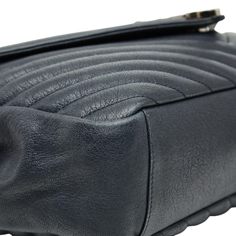 Saint Laurent Classic Monogram Chain Shoulder Bag 2-Way Black Leather — view 5