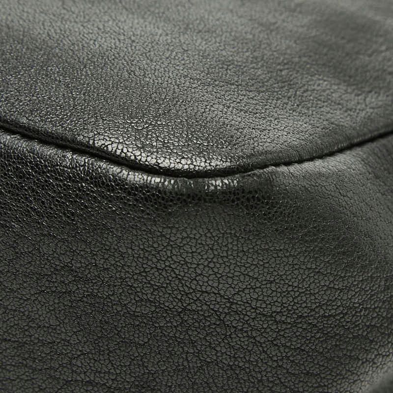 Saint Laurent Tassel le Crossbody Shoulder Bag Black Leather — view 6