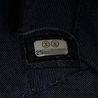 Chanel CC Logo Gabriel de Crossbody Chain Shoulder Bag Bucket Drawstring Blue — view 8