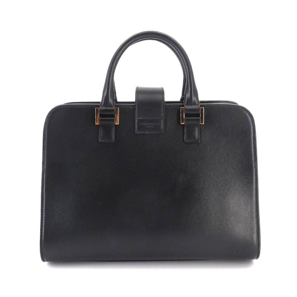 Saint Laurent Baby Cabas 2-Way Bag Leather Black — view 3