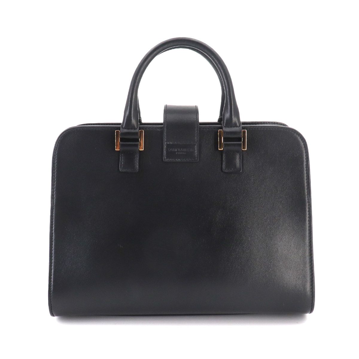 Saint Laurent Baby Cabas 2-Way Bag Leather Black — view 3