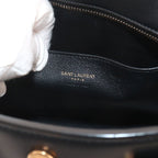 Saint Laurent Baby Cabas 2-Way Bag Leather Black — view 8