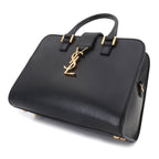 Saint Laurent Baby Cabas 2-Way Bag Leather Black — view 9