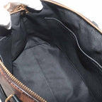 Louis Vuitton Damier Odeon MM 2-Way Tote Shoulder Bag Ebene Black — view 7