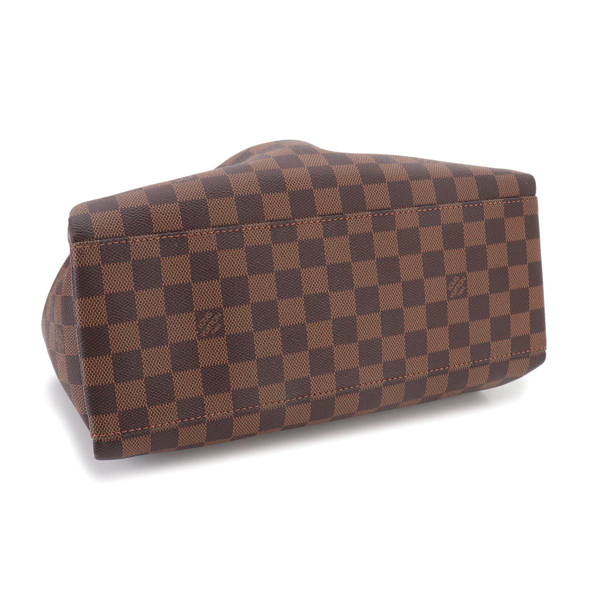 Louis Vuitton Damier Odeon MM 2-Way Tote Shoulder Bag Ebene Black — view 4