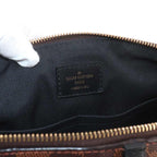 Louis Vuitton Damier Odeon MM 2-Way Tote Shoulder Bag Ebene Black — view 8