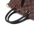 Louis Vuitton Damier Odeon MM 2-Way Tote Shoulder Bag Ebene Black — view 5