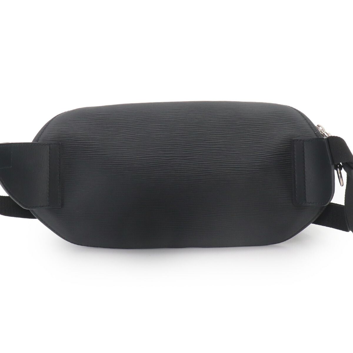 Louis Vuitton Epi LV Circle Bum Bag Leather Noir Silver — view 2