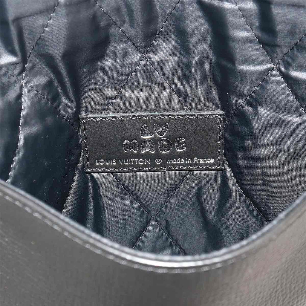 Louis Vuitton LV Squared Trio Pouch Shoulder Bag Monogram Drip Noir — view 7