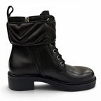 Gucci GG Marmont Leather Short Boots Black Gold 35 Boxes — view 6