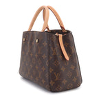 Louis Vuitton Monogram Montaigne BB 2-Way Bag Brown — view 3