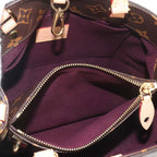 Louis Vuitton Monogram Montaigne BB 2-Way Bag Brown — view 7