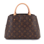 Louis Vuitton Monogram Montaigne BB 2-Way Bag Brown — view 2