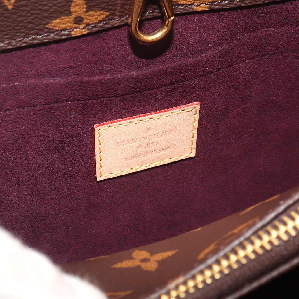 Louis Vuitton Monogram Montaigne BB 2-Way Bag Brown — view 8
