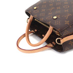 Louis Vuitton Monogram Montaigne BB 2-Way Bag Brown — view 5