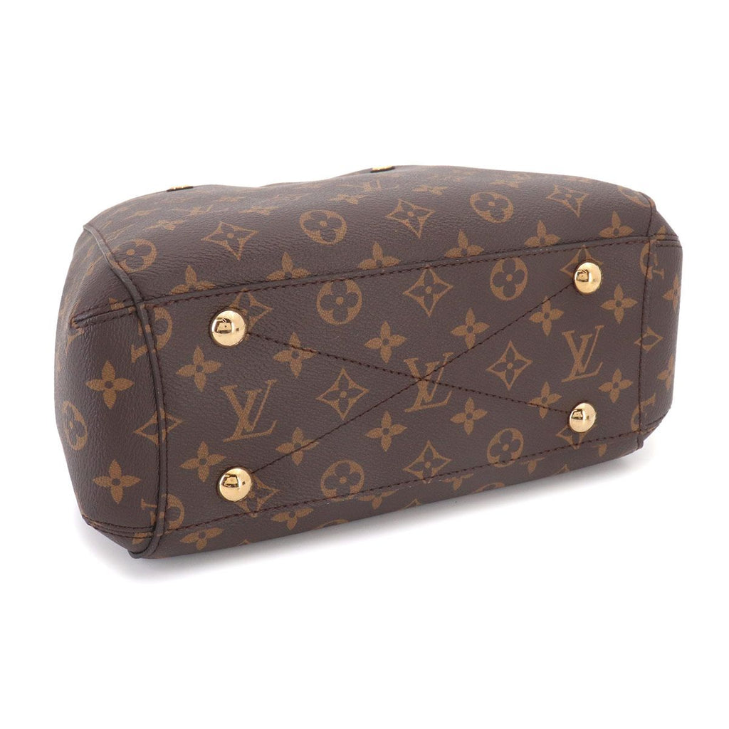 Louis Vuitton Monogram Montaigne BB 2-Way Bag Brown — view 4