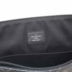 Louis Vuitton Monogram Eclipse District MM NM Shoulder Bag Black — view 9
