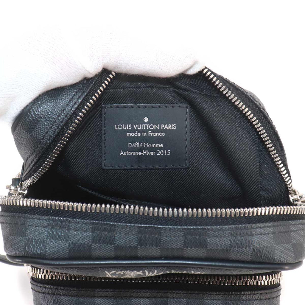 Louis Vuitton Damier Graphite Christopher Nemes Amazon Shoulder — view 8
