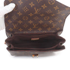 Louis Vuitton Monogram Pochette Metis MM 2-Way Bag Brown — view 7