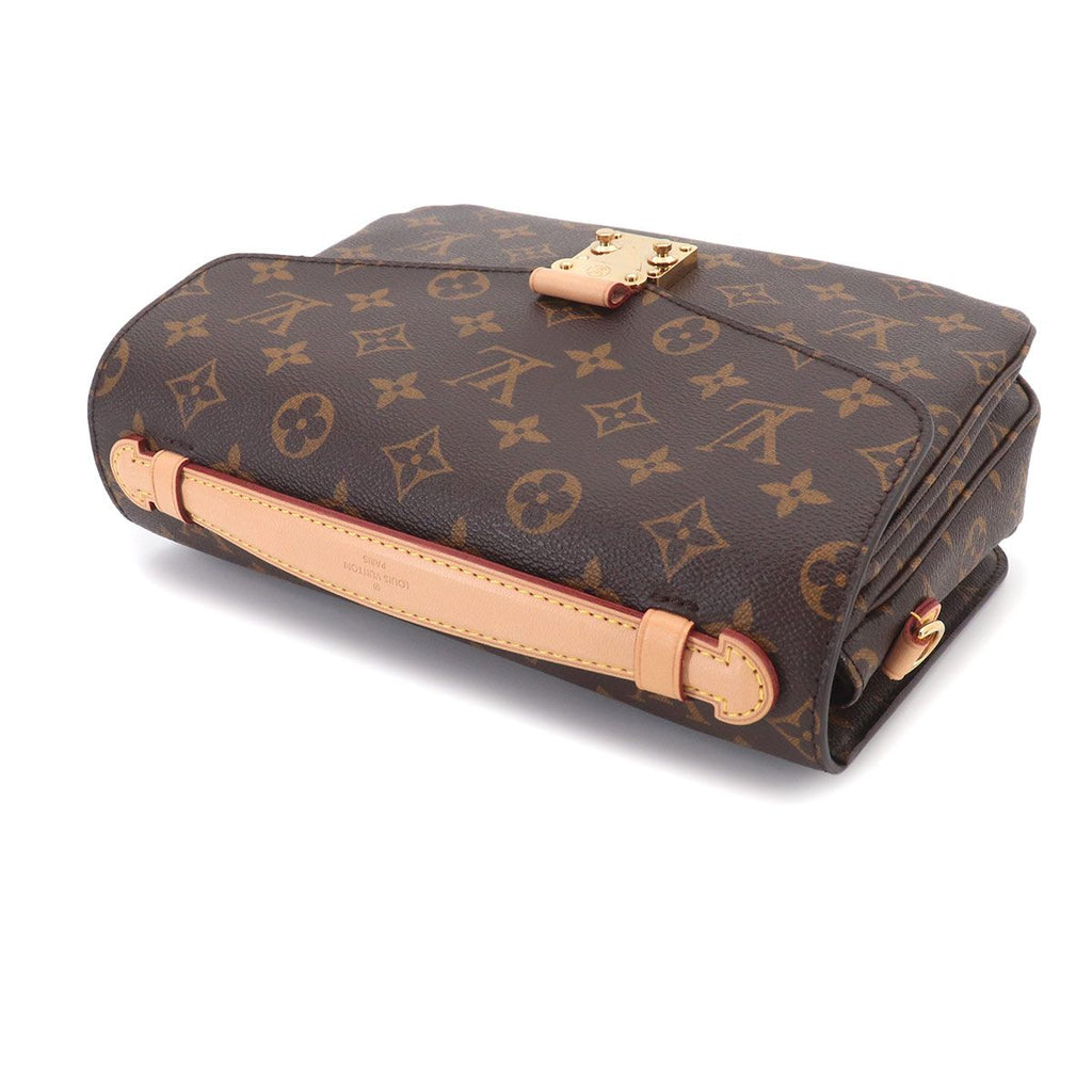 Louis Vuitton Monogram Pochette Metis MM 2-Way Bag Brown — view 6
