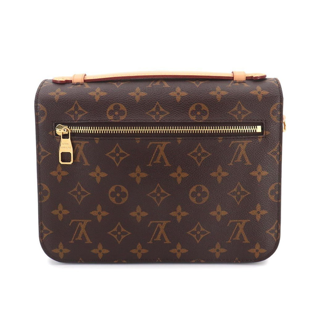 Louis Vuitton Monogram Pochette Metis MM 2-Way Bag Brown — view 3