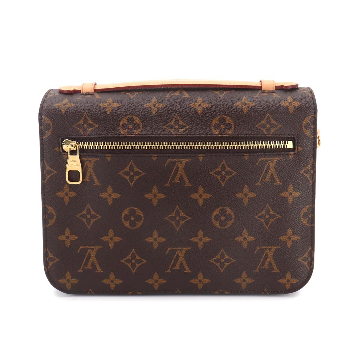 Louis Vuitton Monogram Pochette Metis MM 2-Way Bag Brown — view 3