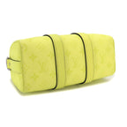 Louis Vuitton Taigarama Keepall Bandouliere 25 2-Way Bag Lemon Yellow — view 5
