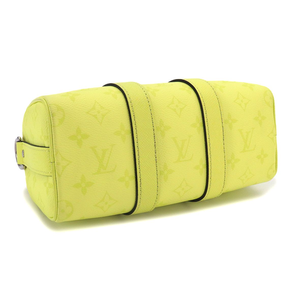Louis Vuitton Taigarama Keepall Bandouliere 25 2-Way Bag Lemon Yellow — view 5