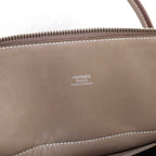 Hermes Bolide 31 2-Way Bag Taurillon Clemence Etoupe Silver — view 8