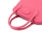 Hermes Bolide 31 2-Way Bag Taurillon Clemence Rose Azalea Silver — view 5