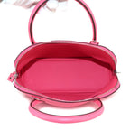Hermes Bolide 31 2-Way Bag Taurillon Clemence Rose Azalea Silver — view 6