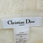 Dior Teddy-d Oblique Bob Hat Cotton 100% Leather Hat 58 — view 9