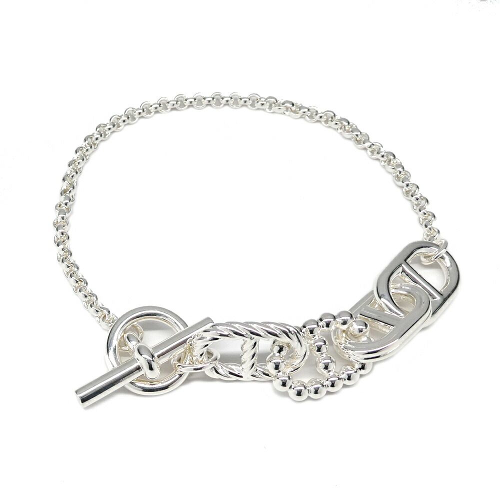 Hermes Bracelet Chaine D'ancre Area 2 PM 18 Silver