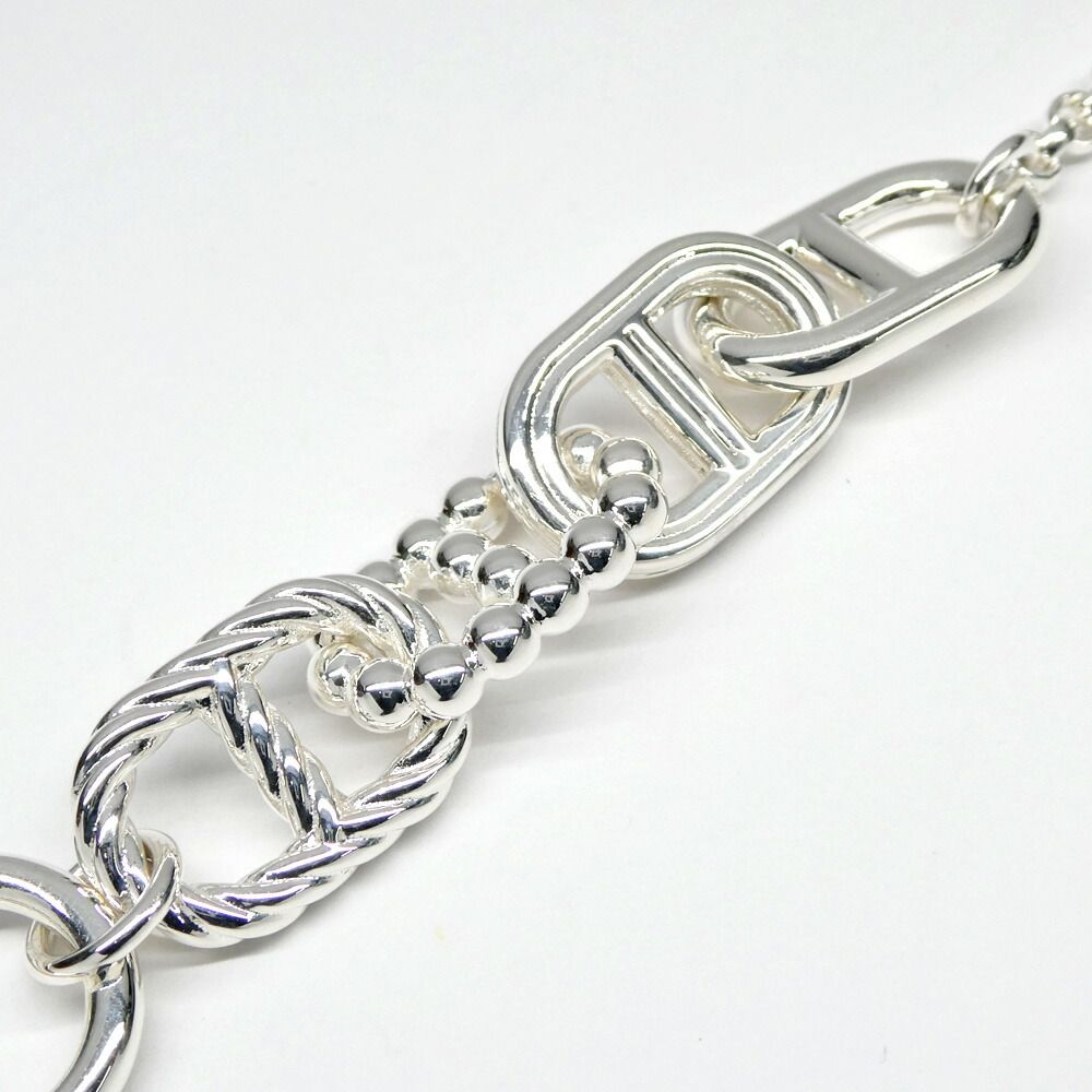 Hermes Bracelet Chaine D'ancre Area 2 PM 18 Silver — view 5