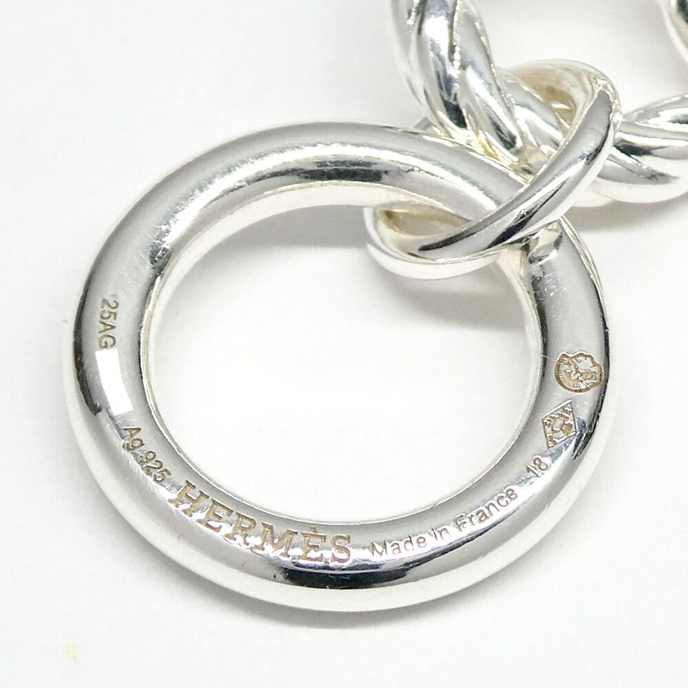 Hermes Bracelet Chaine D'ancre Area 2 PM 18 Silver — view 7