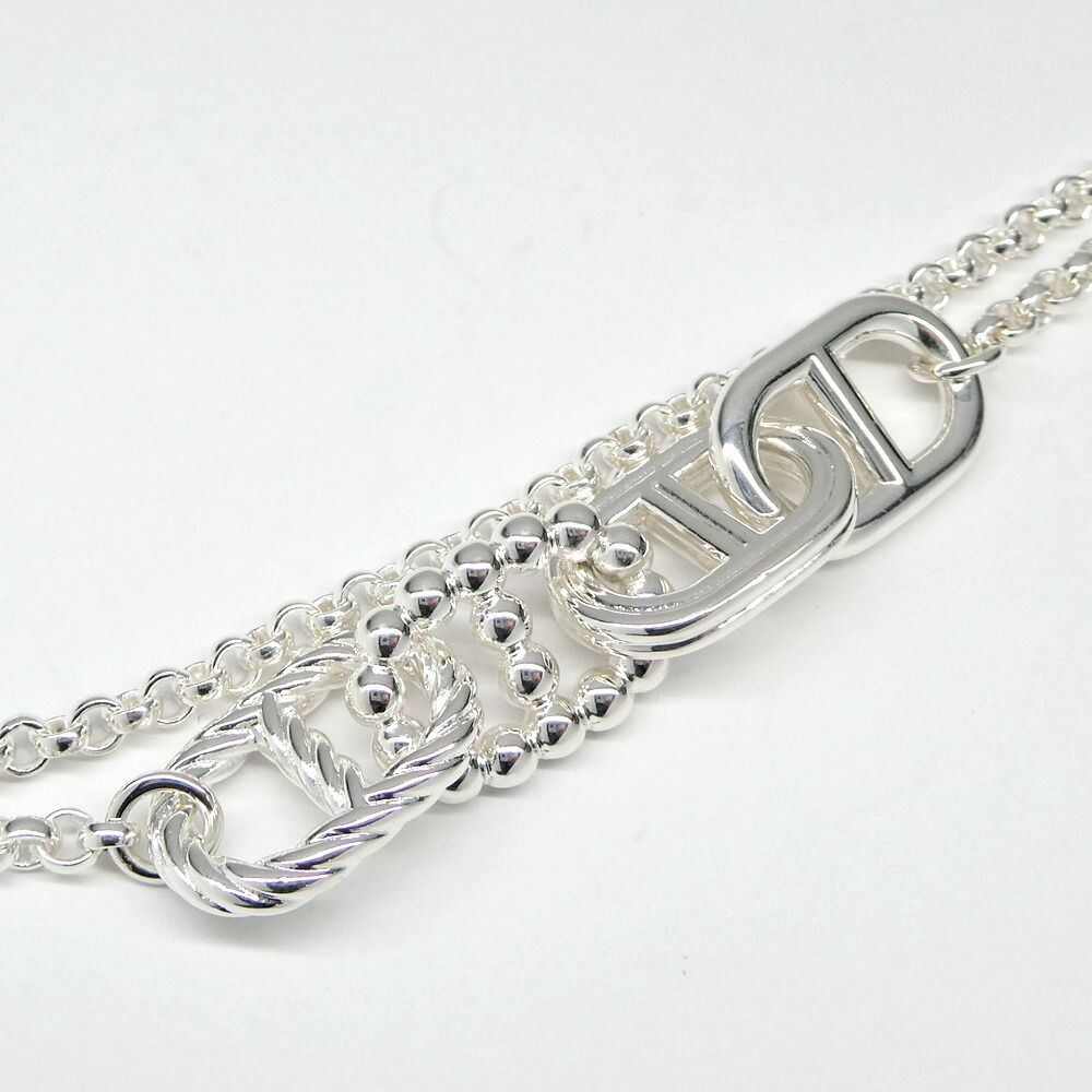 Hermes Necklace Chaine D'ancre Area 2 Long Silver — view 3