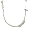 Hermes Necklace Chaine D'ancre Area 2 Long Silver