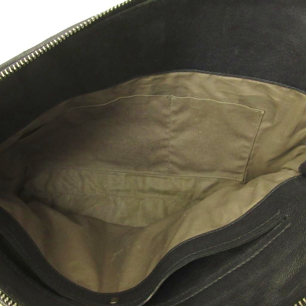Bottega Veneta Intrecciato Clutch Second Line Leather Black — view 5