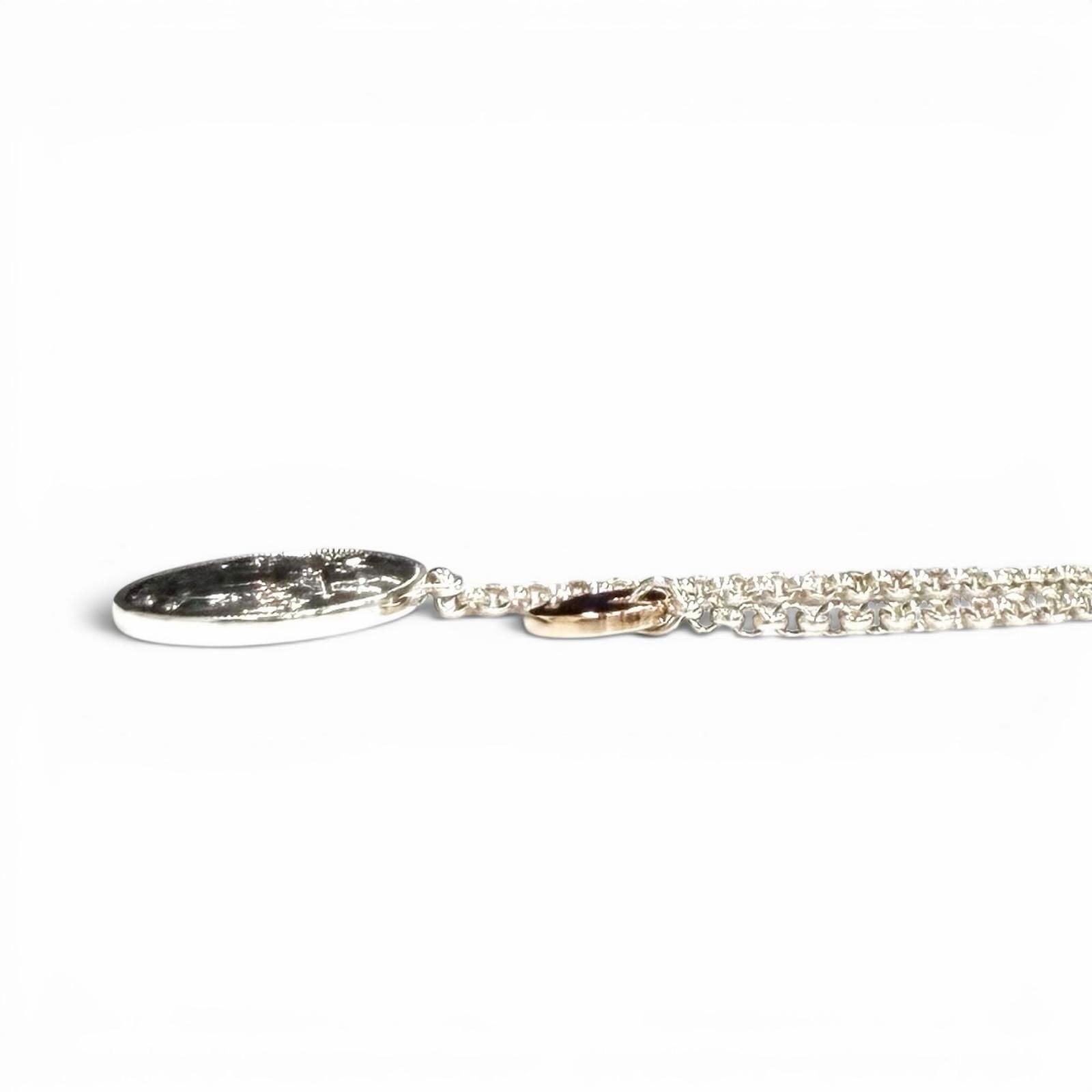 Hermes Exlibris PM Earrings Silver Gold — view 5
