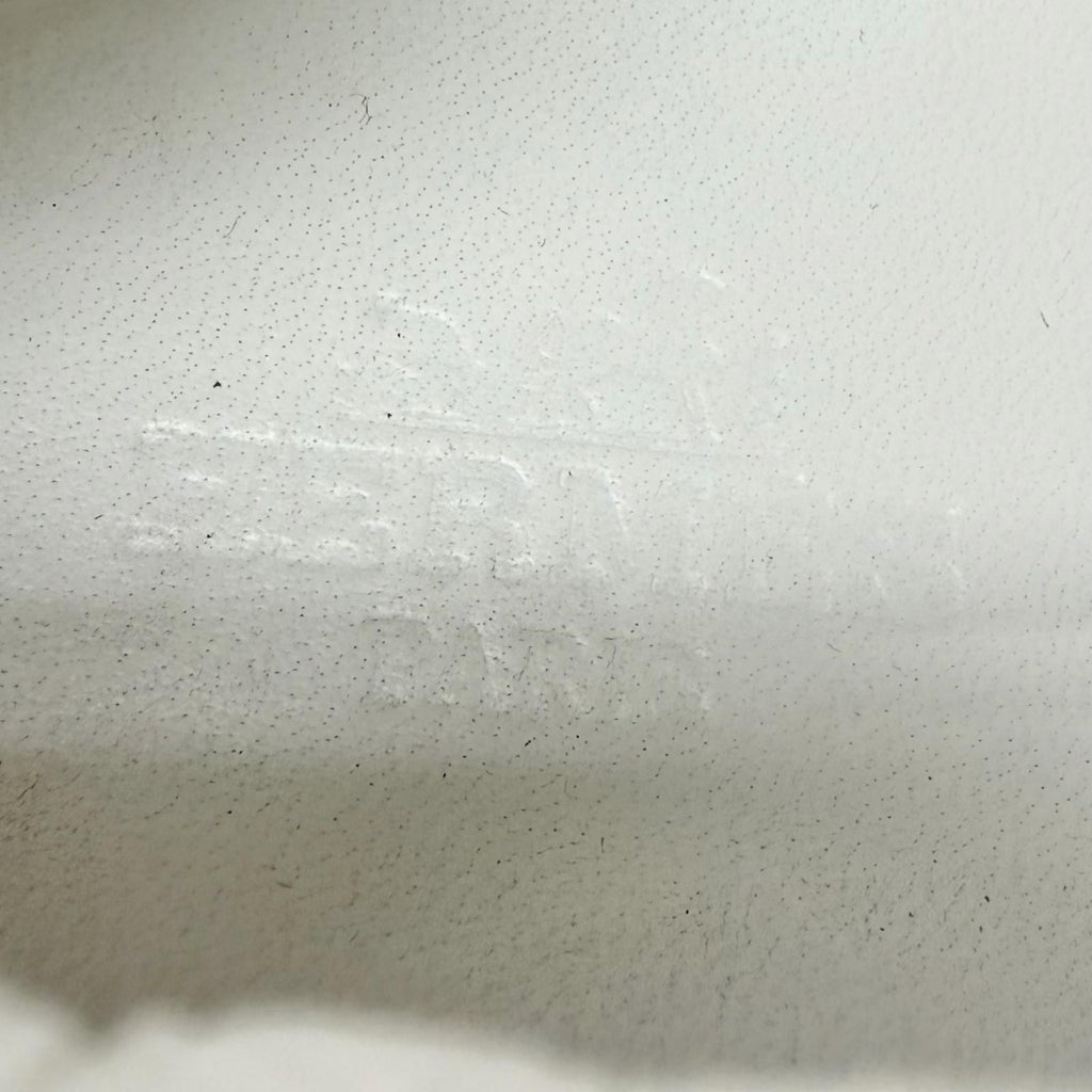 Hermes Trail Leather Logo Lace Up Low Cut Sneakers White 40.5 Recommended — view 8
