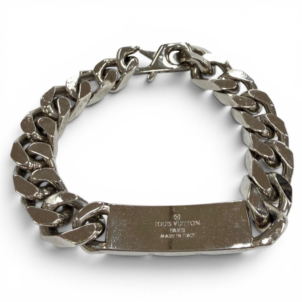 Louis Vuitton Chain Bracelet Monogram Silver — view 3
