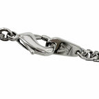 Louis Vuitton Pendant Damier Staple Necklace Silver — view 6