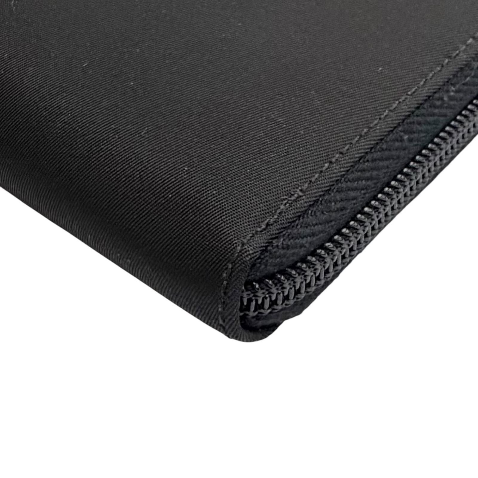 Prada Tessuto Nylon Zip Around Wallet Black — view 5