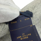 Louis Vuitton Scarf Reykjavik Cashmere Noir Monogram 170 45 cm — view 8
