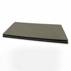Hermes Citizen Twill Long Veau Epsom Grime Silver Wallet — view 5