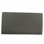 Hermes Citizen Twill Long Veau Epsom Grime Silver Wallet — view 3