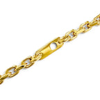 Louis Vuitton Chain LV Yours Monogram Flower Necklace Gold — view 9