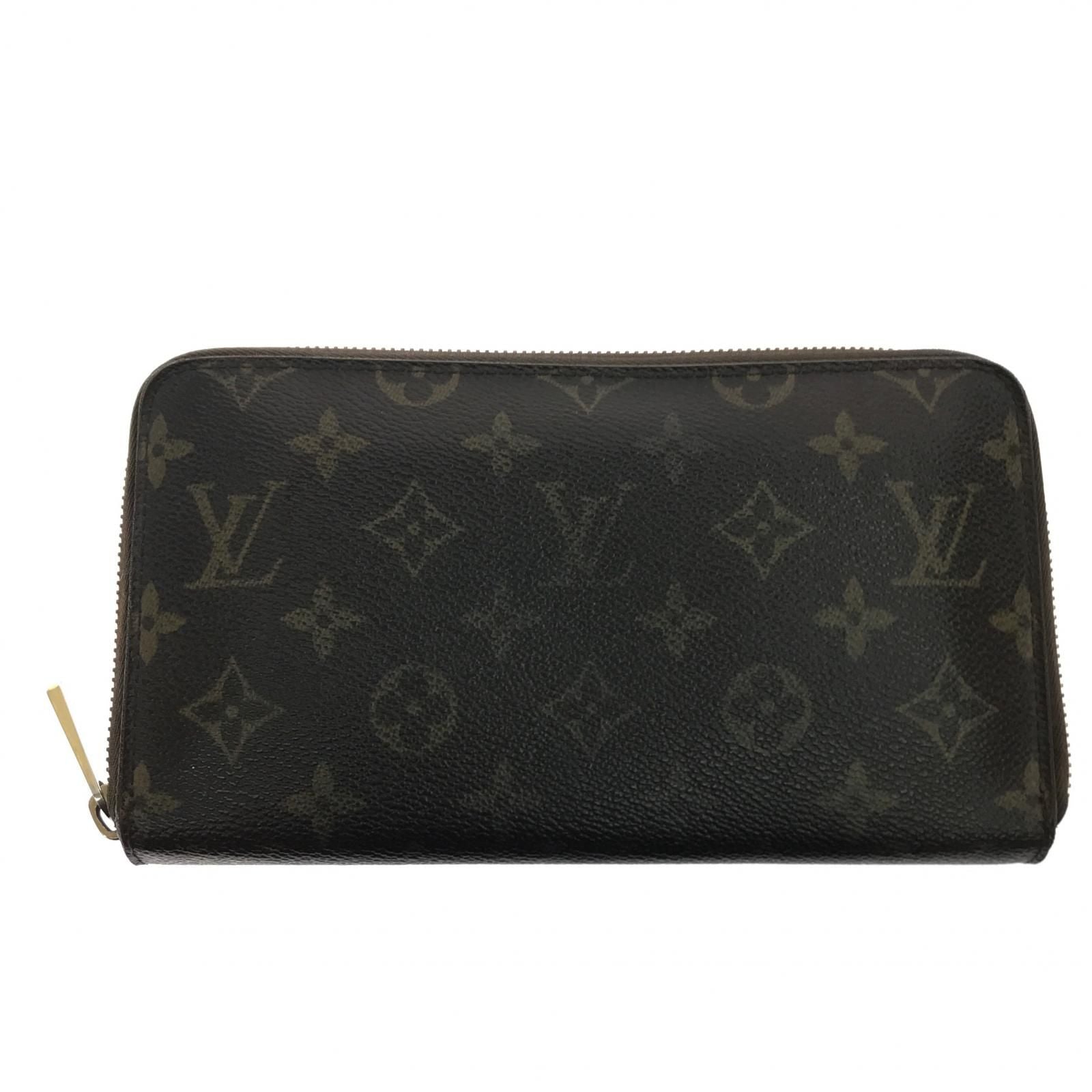 Louis Vuitton Wallet Monogram Zippy Coin Purse Deteriorated